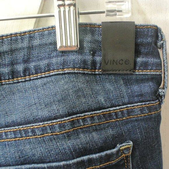 Vince Dylan Dark Classic Skinny Jeans - Picture 8 of 10